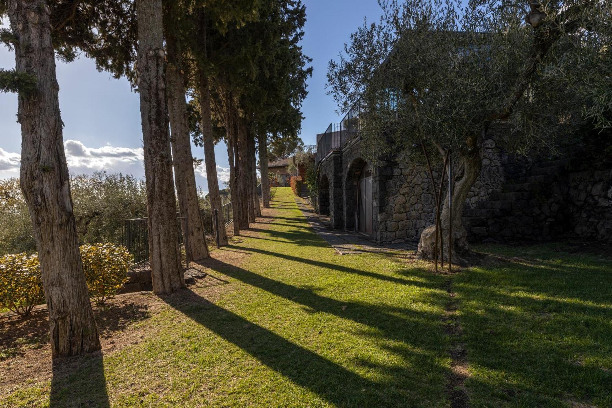 Scialaj Villa Di Lusso Sull'Etna Con Piscina E Vista Mare Ragalna エクステリア 写真