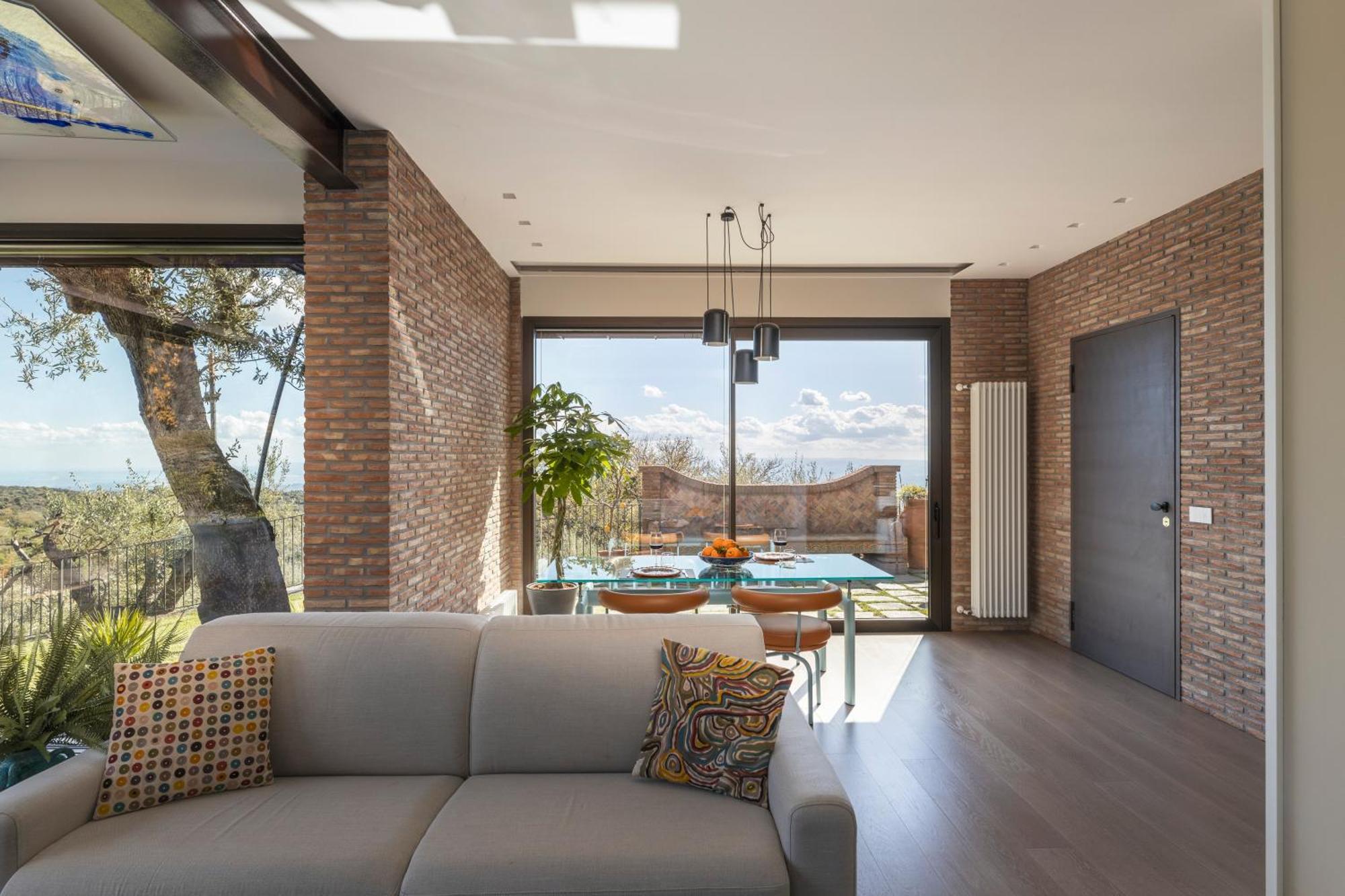 Scialaj Villa Di Lusso Sull'Etna Con Piscina E Vista Mare Ragalna エクステリア 写真