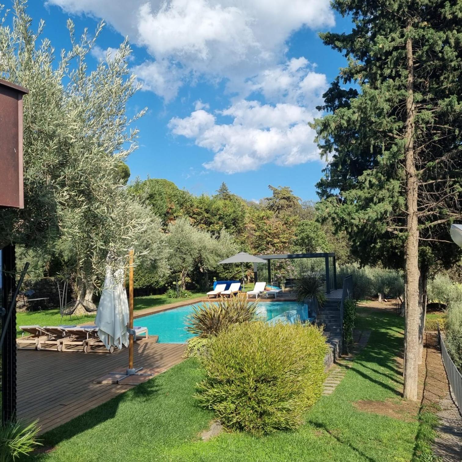 Scialaj Villa Di Lusso Sull'Etna Con Piscina E Vista Mare Ragalna エクステリア 写真