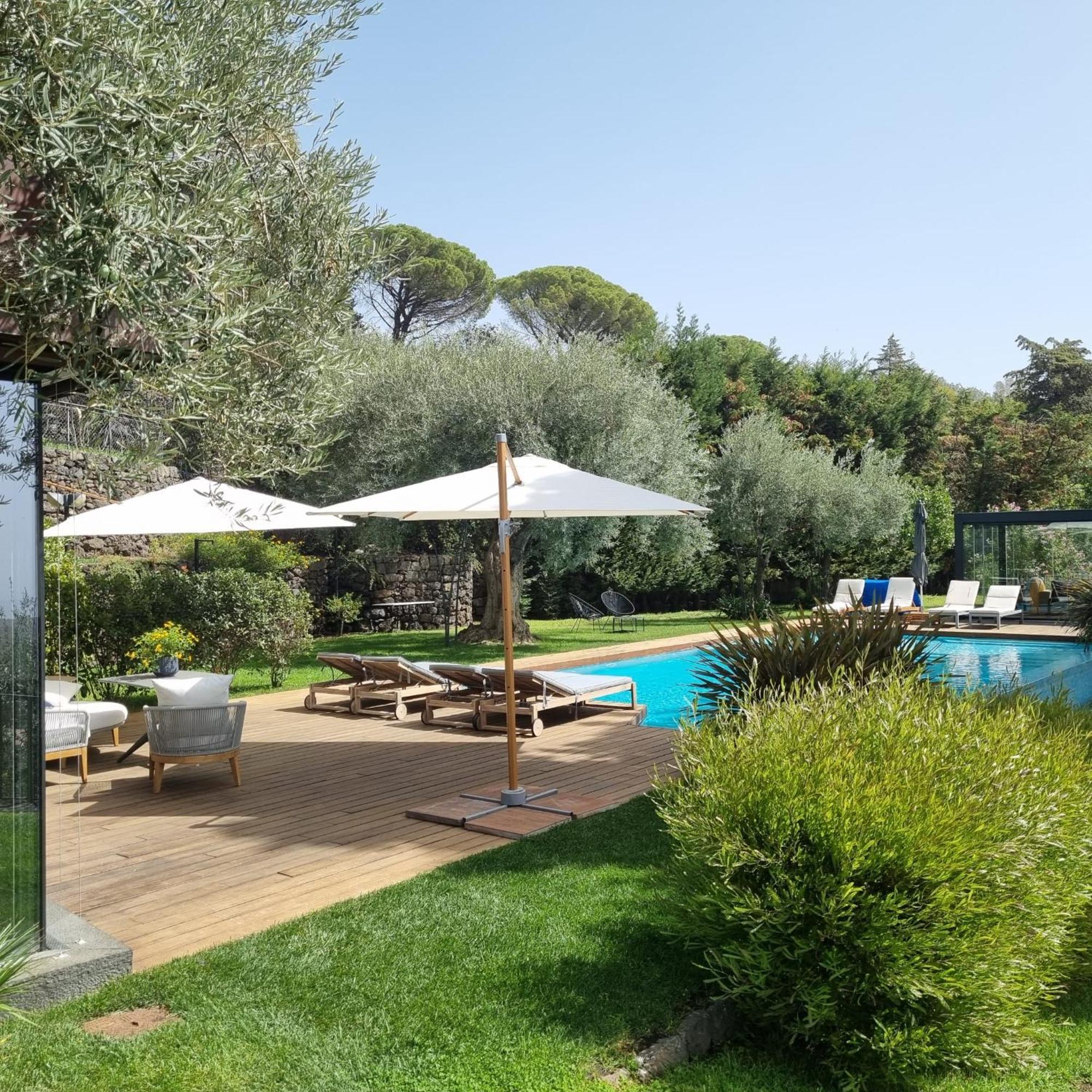 Scialaj Villa Di Lusso Sull'Etna Con Piscina E Vista Mare Ragalna エクステリア 写真