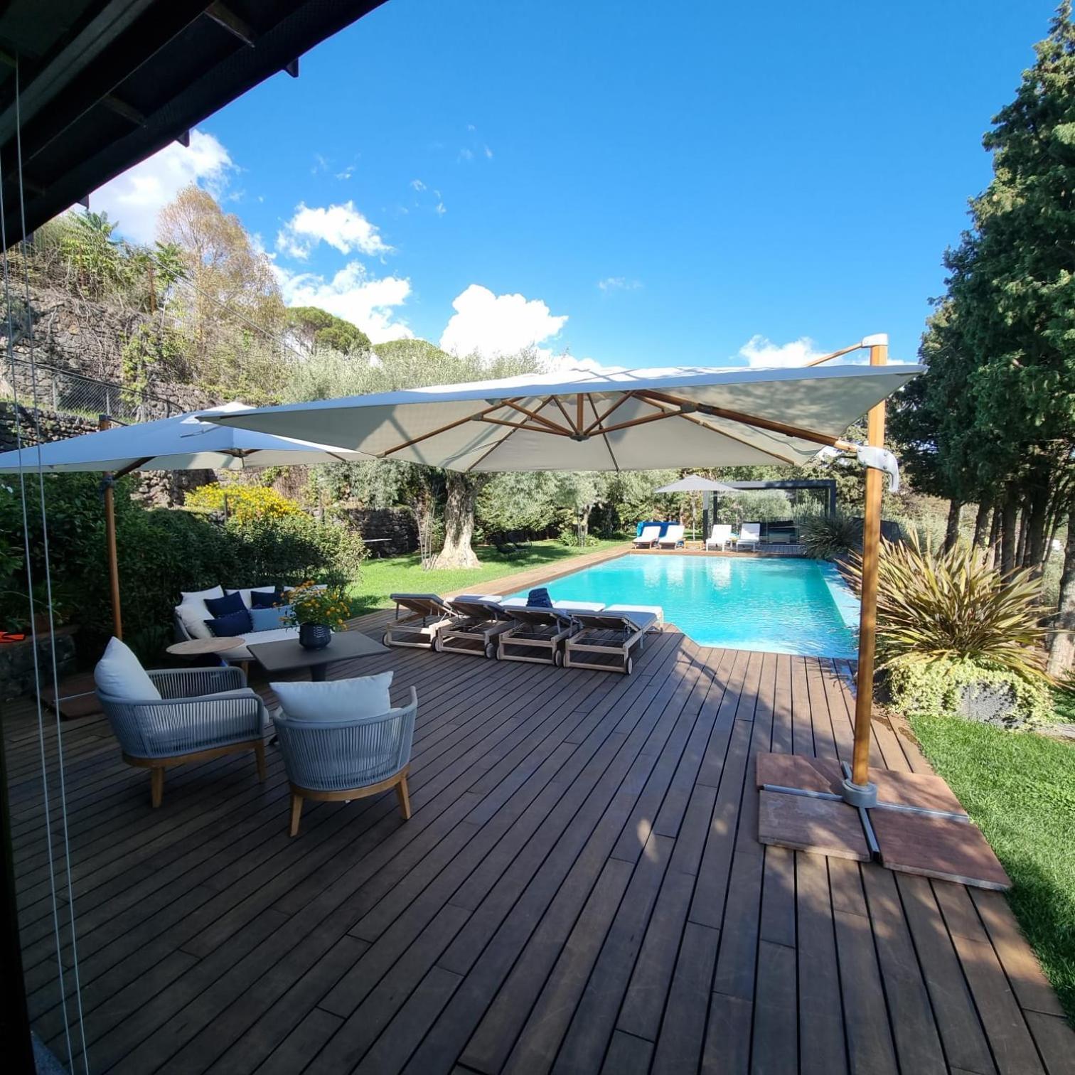 Scialaj Villa Di Lusso Sull'Etna Con Piscina E Vista Mare Ragalna エクステリア 写真