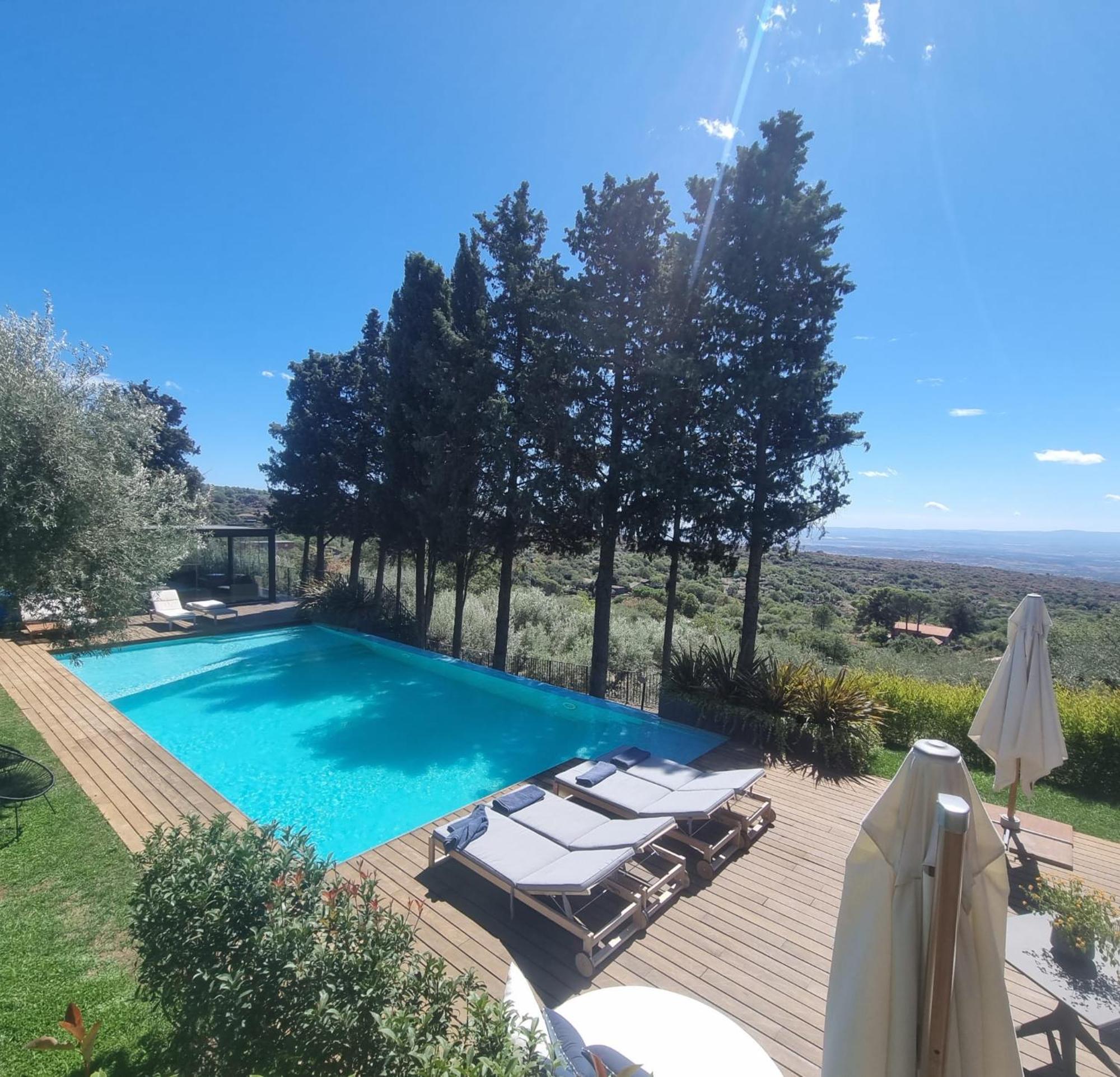 Scialaj Villa Di Lusso Sull'Etna Con Piscina E Vista Mare Ragalna エクステリア 写真