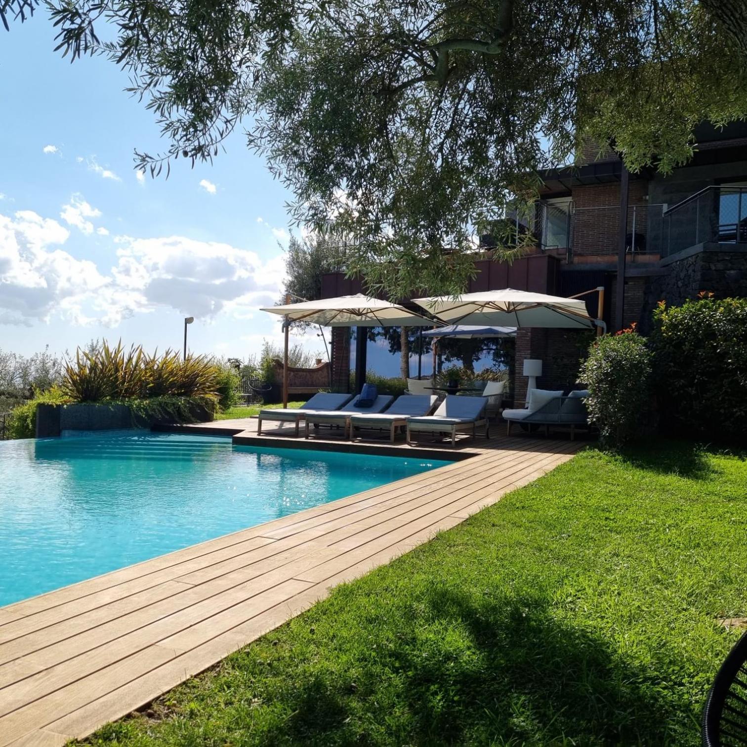 Scialaj Villa Di Lusso Sull'Etna Con Piscina E Vista Mare Ragalna エクステリア 写真